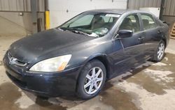 Salvage cars for sale at West Mifflin, PA auction: 2004 Honda Accord EX