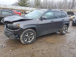 Jeep Cherokee salvage cars for sale: 2019 Jeep Cherokee Trailhawk