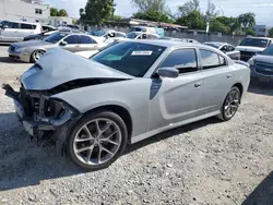 Salvage cars for sale from Copart Opa Locka, FL: 2021 Dodge Charger GT