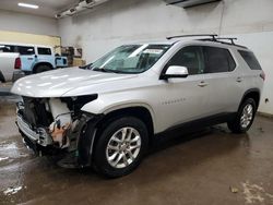 Chevrolet salvage cars for sale: 2020 Chevrolet Traverse LT