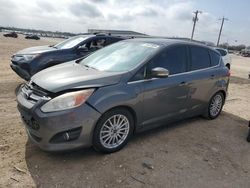 Salvage cars for sale at San Antonio, TX auction: 2013 Ford C-MAX Premium