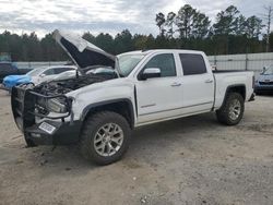 Salvage trucks for sale at Harleyville, SC auction: 2017 GMC Sierra K1500 SLT