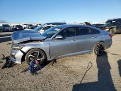 Salvage cars for sale from Copart Earlington, KY: 2018 Honda Accord Sport