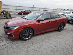 Honda salvage cars for sale: 2019 Honda Civic EXL