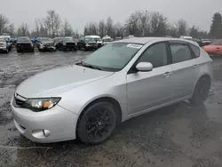 Salvage cars for sale from Copart Portland, OR: 2011 Subaru Impreza 2.5I