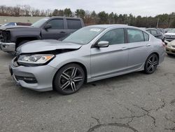 Honda Accord salvage cars for sale: 2017 Honda Accord Sport Special Edition