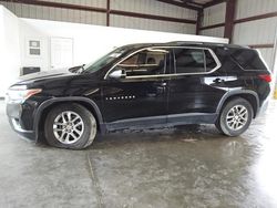 Salvage cars for sale from Copart Wilmer, TX: 2021 Chevrolet Traverse LT