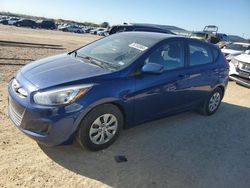 Salvage cars for sale from Copart San Antonio, TX: 2016 Hyundai Accent SE