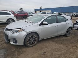 Toyota Vehiculos salvage en venta: 2015 Toyota Corolla L