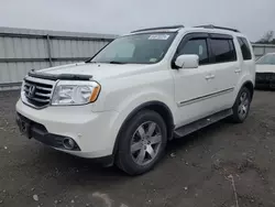 Salvage cars for sale at Fredericksburg, VA auction: 2015 Honda Pilot Touring