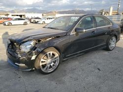 Salvage cars for sale from Copart Sun Valley, CA: 2011 Mercedes-Benz C300