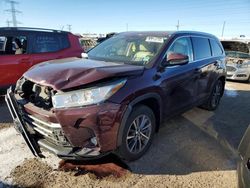 2019 Toyota Highlander SE en venta en Elgin, IL