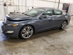 Salvage cars for sale at Avon, MN auction: 2021 Chevrolet Malibu LT