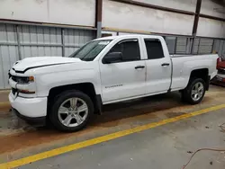 Salvage cars for sale at Mocksville, NC auction: 2017 Chevrolet Silverado C1500 Custom