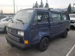 Salvage cars for sale at Rancho Cucamonga, CA auction: 1990 Volkswagen Vanagon Bus