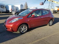 Nissan Leaf Vehiculos salvage en venta: 2012 Nissan Leaf SV