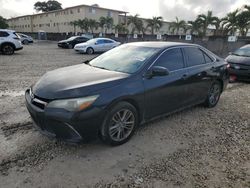 Salvage cars for sale at Opa Locka, FL auction: 2016 Toyota Camry LE