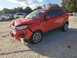 Carros salvage a la venta en subasta: 2018 Ford Ecosport SE