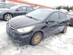 Hyundai salvage cars for sale: 2012 Hyundai Accent GLS