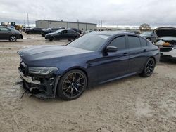 Salvage cars for sale from Copart Haslet, TX: 2021 BMW M5