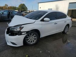 Salvage cars for sale at Shreveport, LA auction: 2017 Nissan Sentra S