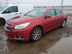 Salvage cars for sale at Elgin, IL auction: 2013 Chevrolet Malibu 2LT