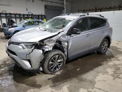 Salvage cars for sale at Candia, NH auction: 2018 Toyota Rav4 HV LE