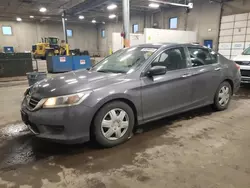 Salvage cars for sale at Blaine, MN auction: 2013 Honda Accord LX