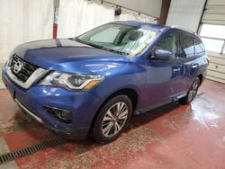 Salvage cars for sale from Copart Angola, NY: 2017 Nissan Pathfinder S