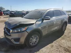 Salvage cars for sale at Tucson, AZ auction: 2016 KIA Sorento LX