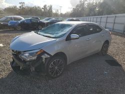 Salvage cars for sale at Riverview, FL auction: 2016 Toyota Corolla L