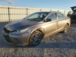 Salvage cars for sale at Fredericksburg, VA auction: 2017 Toyota Camry LE