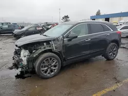 Salvage cars for sale at Woodhaven, MI auction: 2019 Cadillac XT5