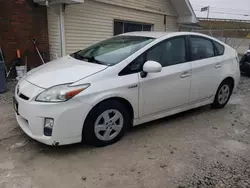 Salvage cars for sale at Northfield, OH auction: 2011 Toyota Prius