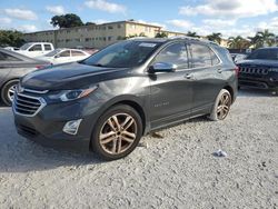 Salvage cars for sale at Opa Locka, FL auction: 2018 Chevrolet Equinox Premier