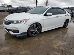 Honda salvage cars for sale: 2016 Honda Accord Sport