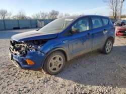 Salvage cars for sale at Kansas City, KS auction: 2019 Ford Escape S