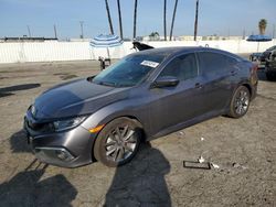 Salvage cars for sale at Van Nuys, CA auction: 2019 Honda Civic EX