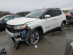 Salvage cars for sale at Windsor, NJ auction: 2020 Jeep Compass Limited