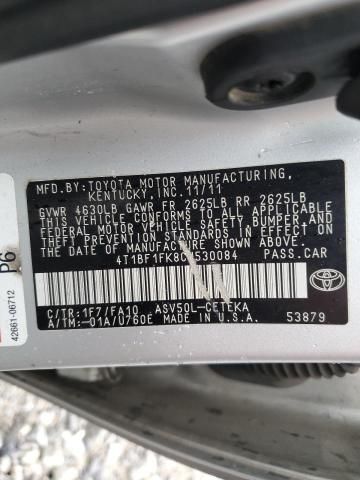 2012 Toyota Camry Base