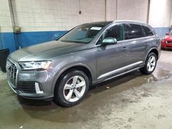 Salvage cars for sale at Woodhaven, MI auction: 2022 Audi Q7 Premium Plus