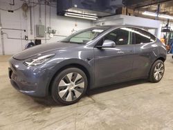 Salvage cars for sale at Wheeling, IL auction: 2021 Tesla Model Y