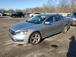 2013 Volkswagen Passat SE en venta en Ellwood City, PA