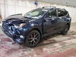 Salvage cars for sale from Copart Angola, NY: 2017 Toyota Rav4 SE