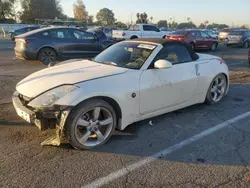 Salvage cars for sale from Copart Van Nuys, CA: 2006 Nissan 350Z Roadster