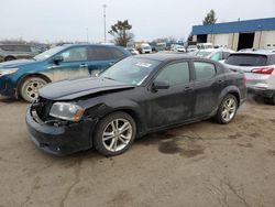 Salvage cars for sale at Woodhaven, MI auction: 2014 Dodge Avenger SXT