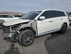 Salvage cars for sale at North Las Vegas, NV auction: 2017 Infiniti QX60