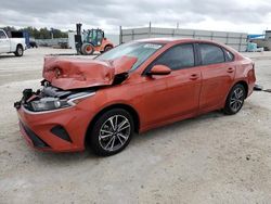 Salvage cars for sale from Copart Arcadia, FL: 2022 KIA Forte FE