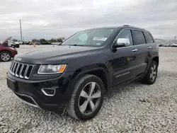 Salvage cars for sale at Temple, TX auction: 2015 Jeep Grand Cherokee Limited