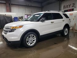 Salvage cars for sale at Elgin, IL auction: 2015 Ford Explorer XLT